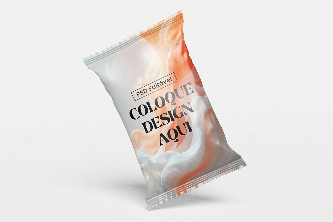 Mockup Embalagem de Doce PSD Editavel