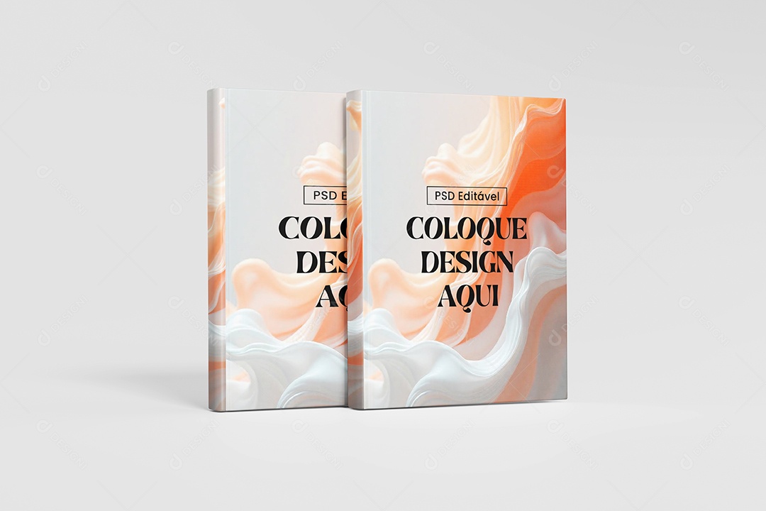 Mockup de Dois Livros PSD Editável