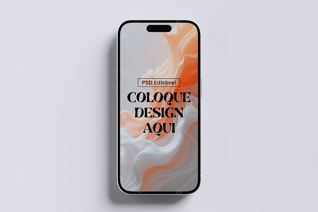 Mockup de Celular PSD Editável