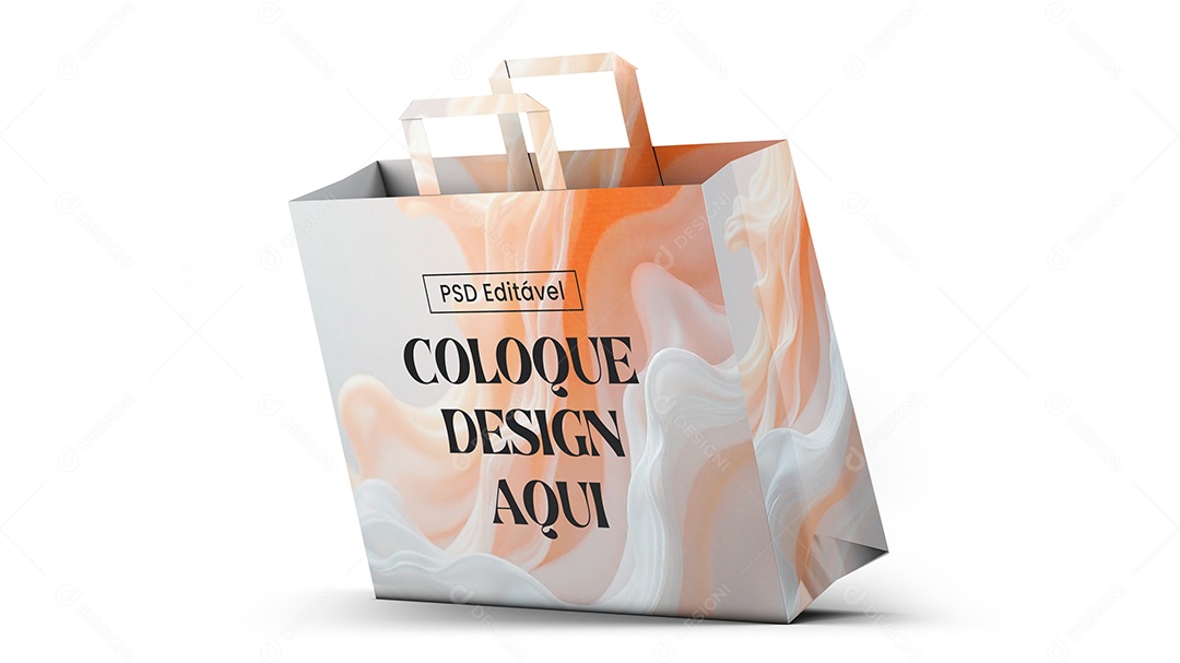 Mockup de Sacola PSD Editável