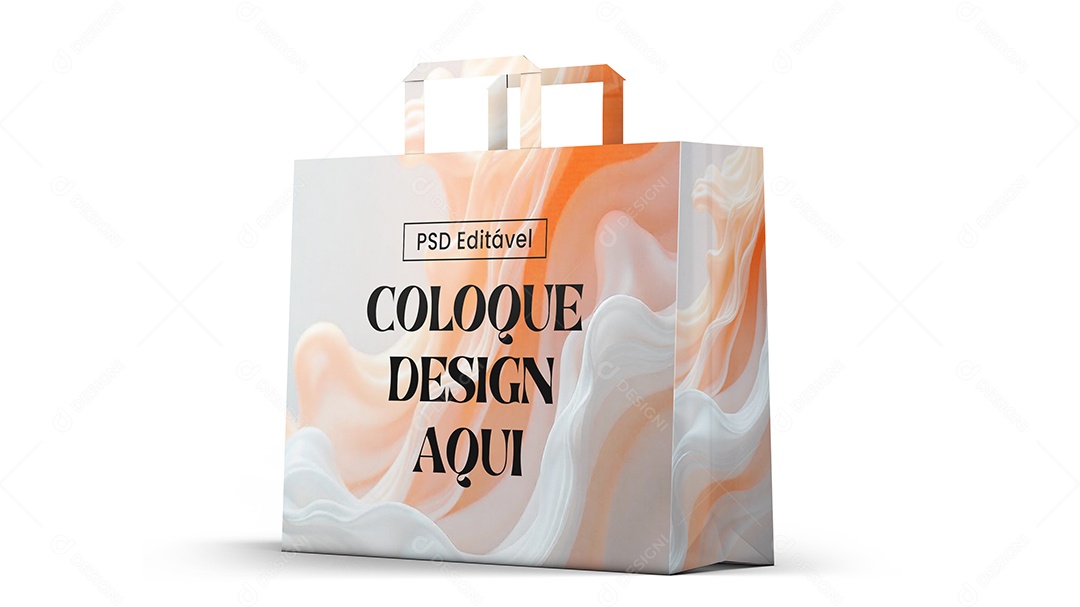 Mockup de Sacola PSD Editável