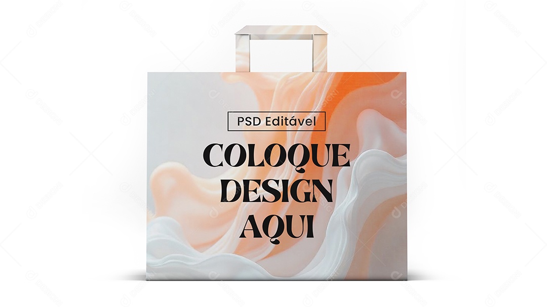 Mockup de Sacola PSD Editável