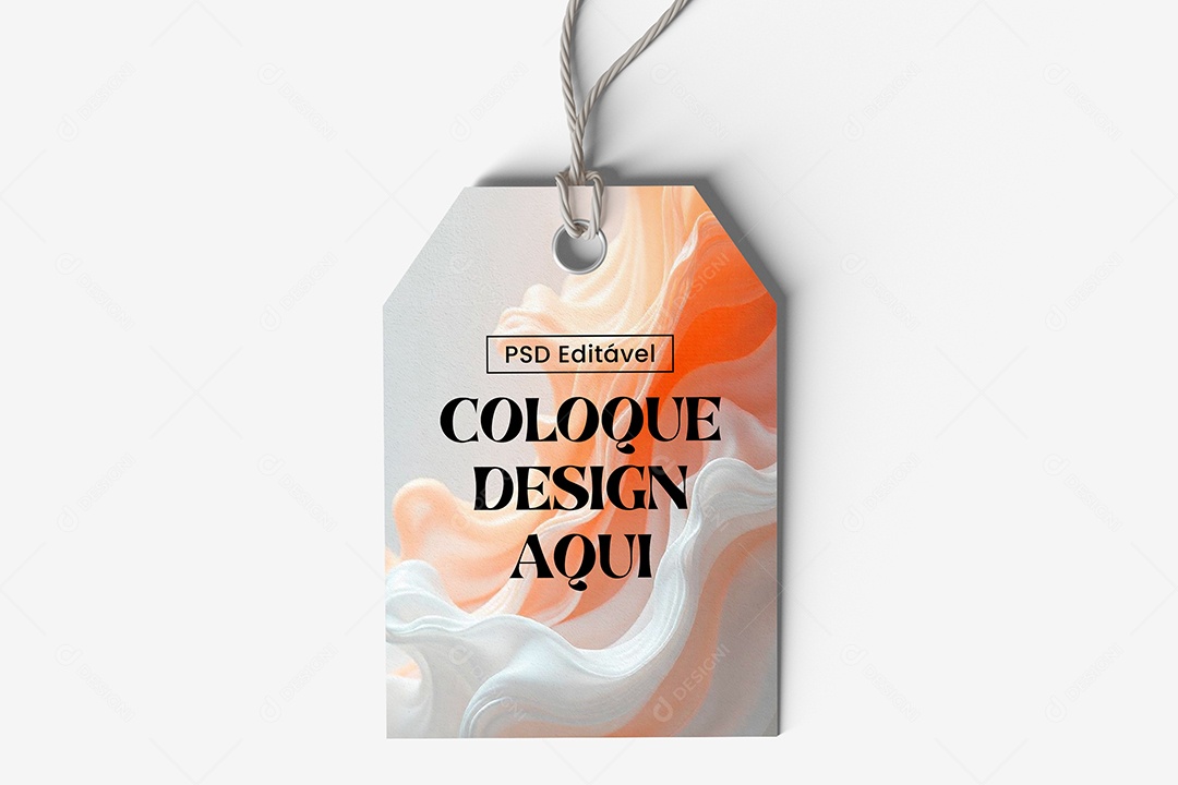 Mockup Etiqueta de Roupas PSD