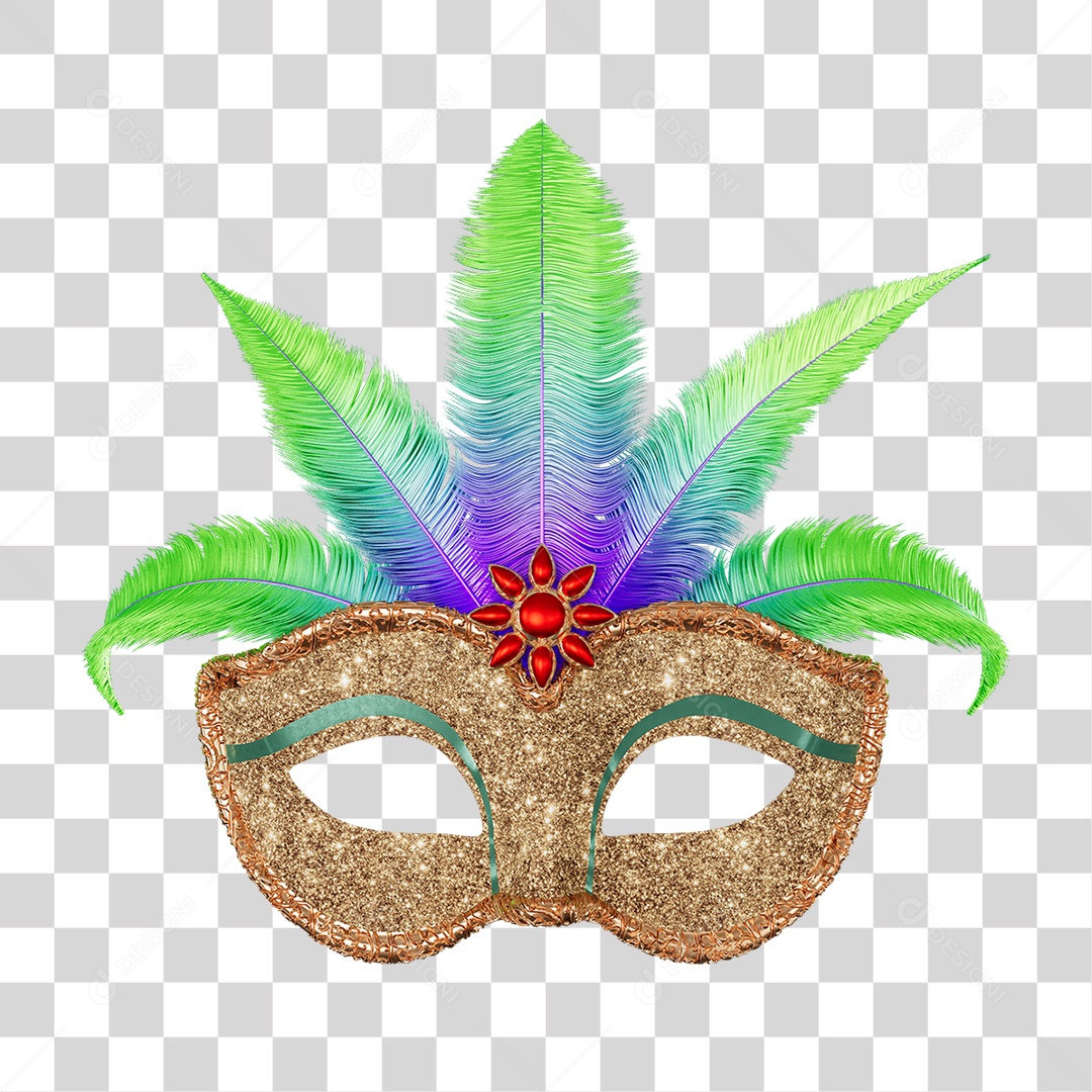 Máscara de Carnaval Fantasias PNG Transparente