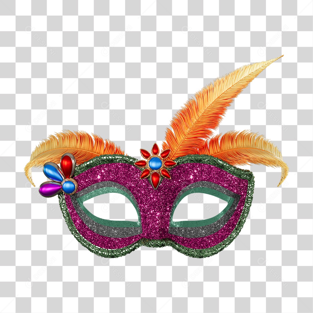 Máscara de Carnaval Fantasias PNG Transparente