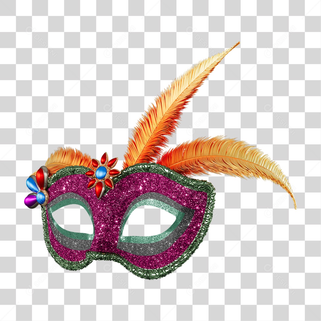 Máscara de Carnaval Fantasias PNG Transparente