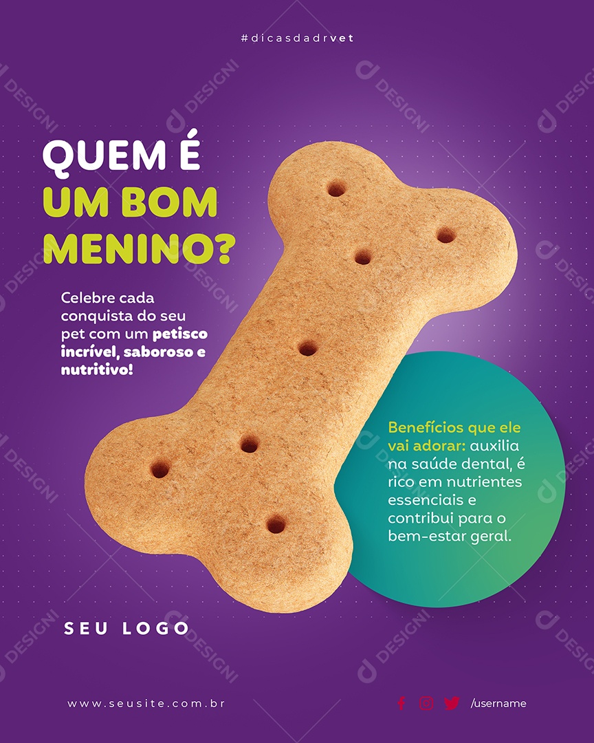 Petiscos Incríveis e Saborosos Social Media PSD Editável