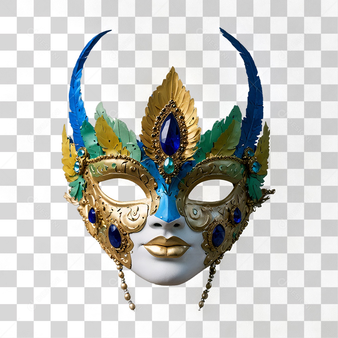Máscara de Carnaval Fantasias PNG Transparente
