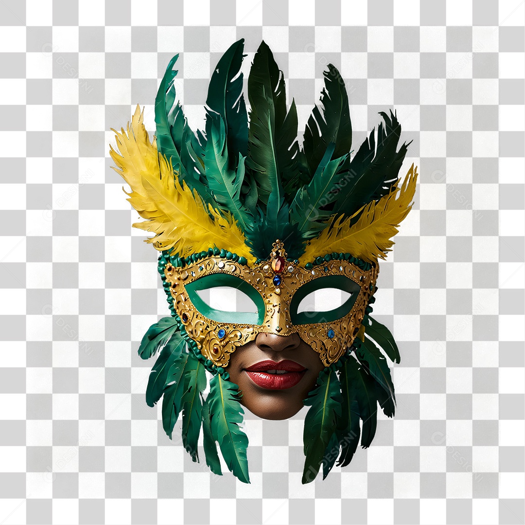 Máscara de Carnaval Fantasias PNG Transparente