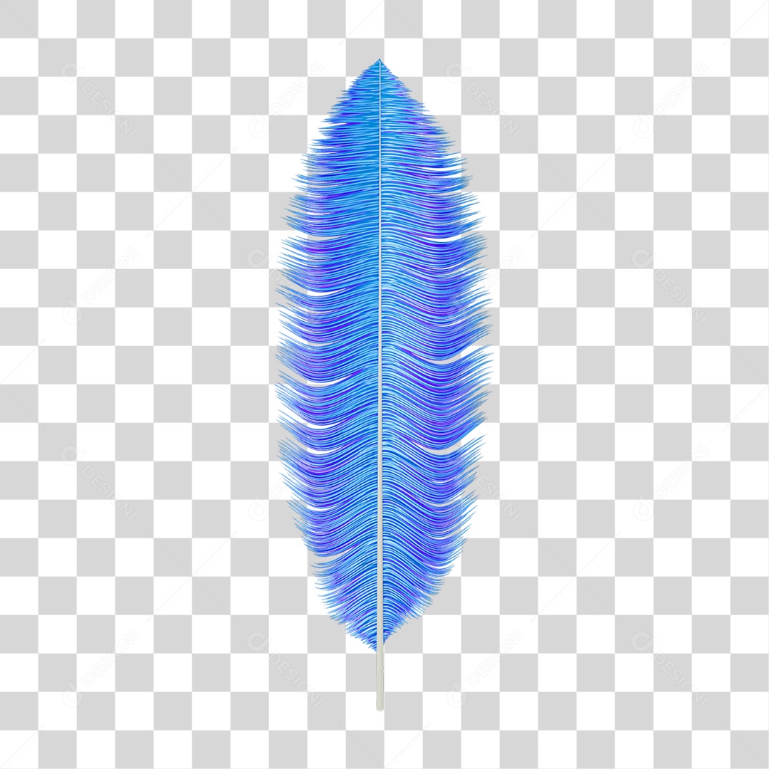 Pena Decoração Enfeite de Carnaval PNG Transparente