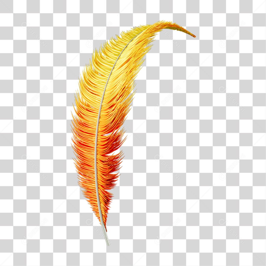 Pena Decoração Enfeite de Carnaval PNG Transparente