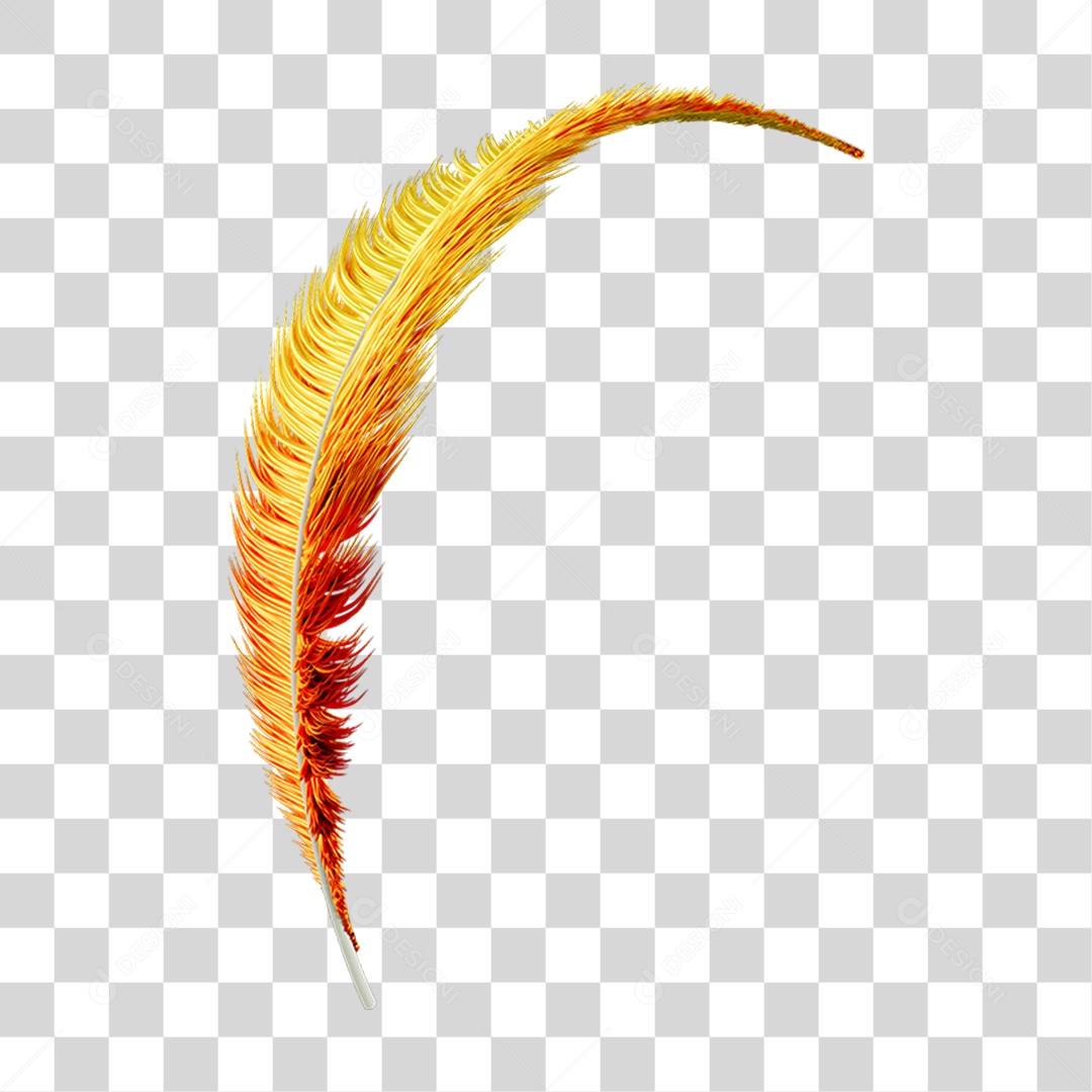 Pena Decoração Enfeite de Carnaval PNG Transparente