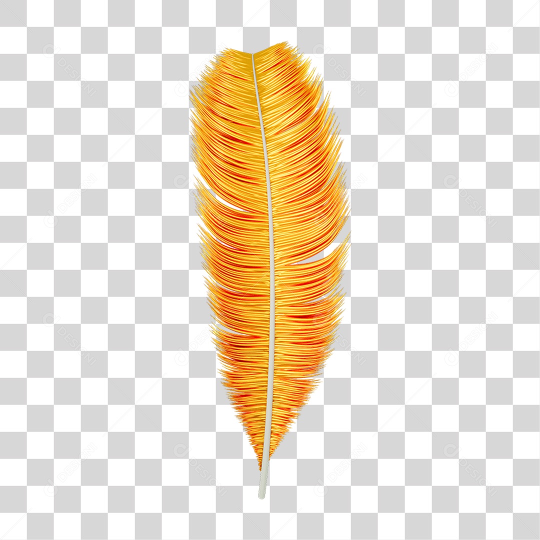 Pena Decoração Enfeite de Carnaval PNG Transparente