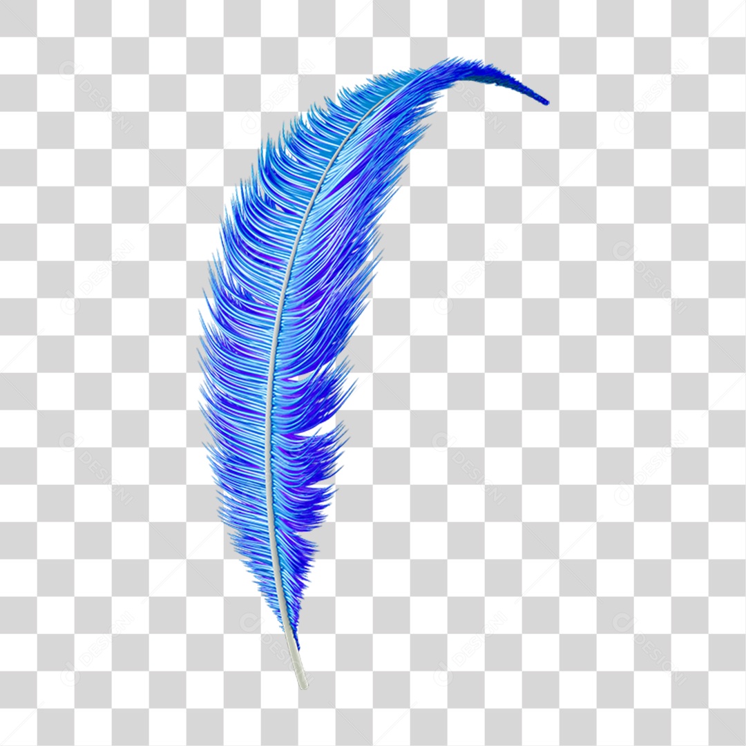 Pena Decoração Enfeite de Carnaval PNG Transparente