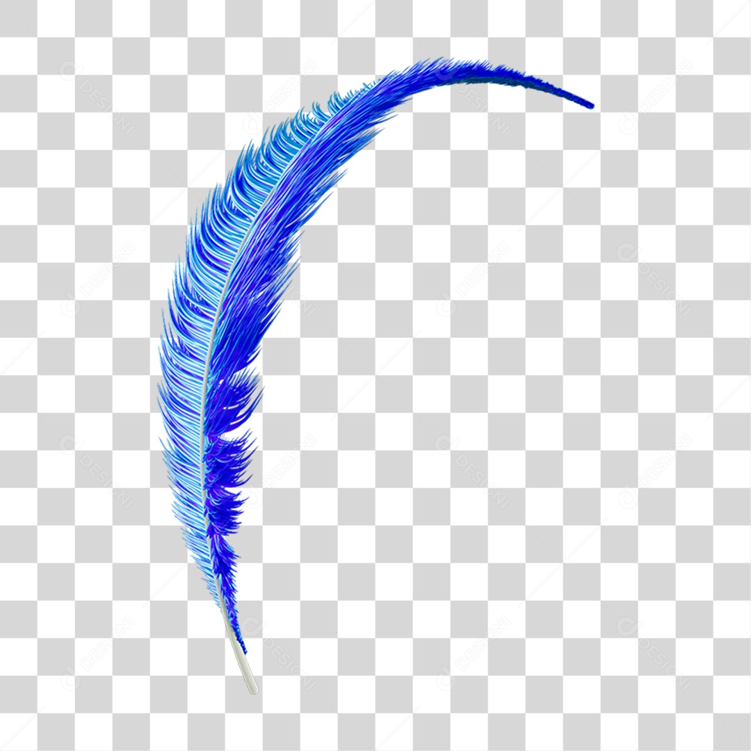 Pena Decoração Enfeite de Carnaval PNG Transparente