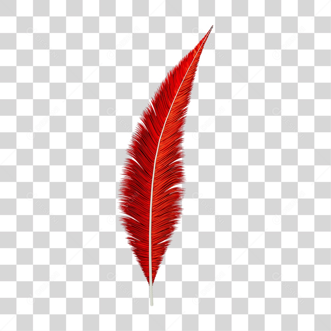 Pena Decoração Enfeite de Carnaval PNG Transparente