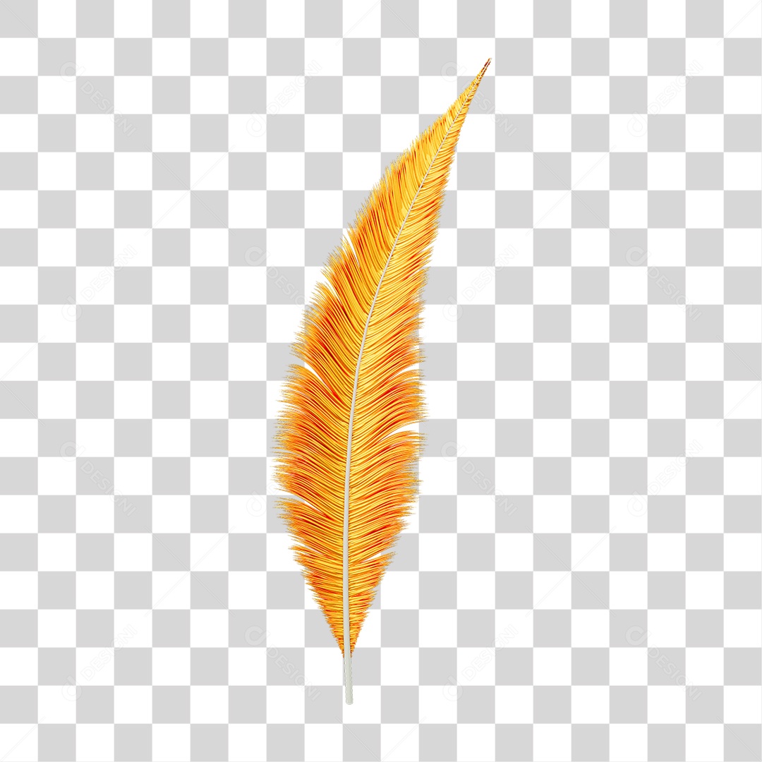 Pena Decoração Enfeite de Carnaval PNG Transparente