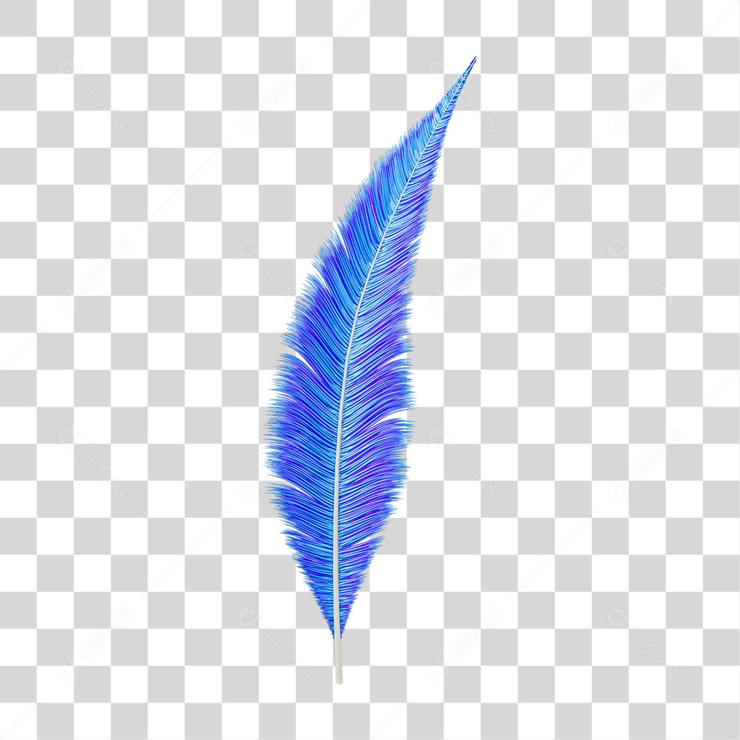 Pena Decoração Enfeite de Carnaval PNG Transparente