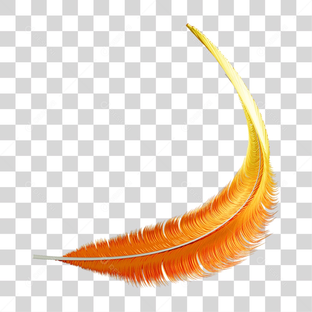 Pena Decoração Enfeite de Carnaval PNG Transparente