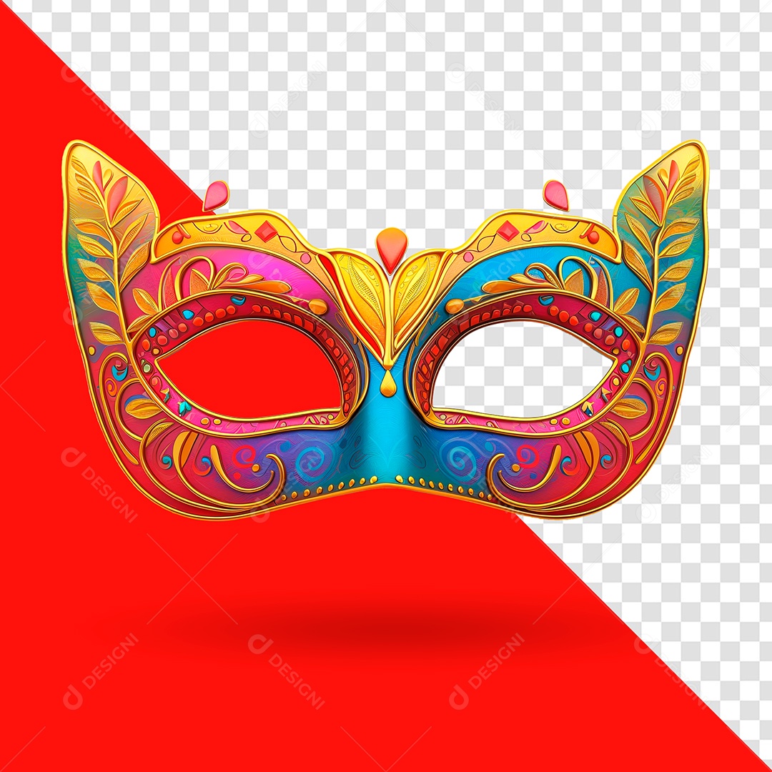 Máscara de Carnaval PSD