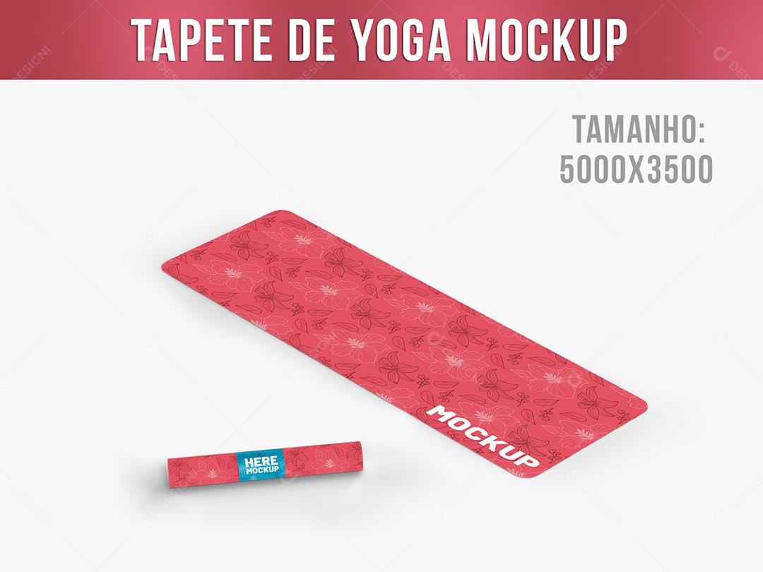 Tempete de Yoga Mockup PSD Editável