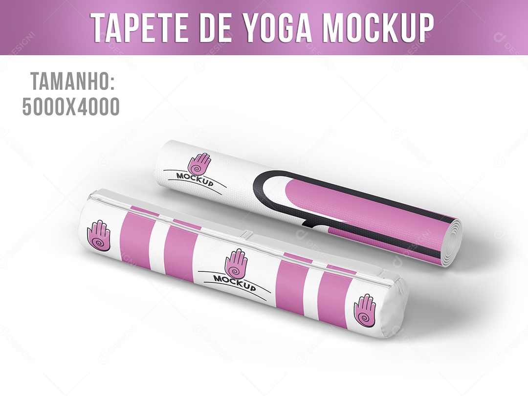 Tempete de Yoga Mockup PSD Editável
