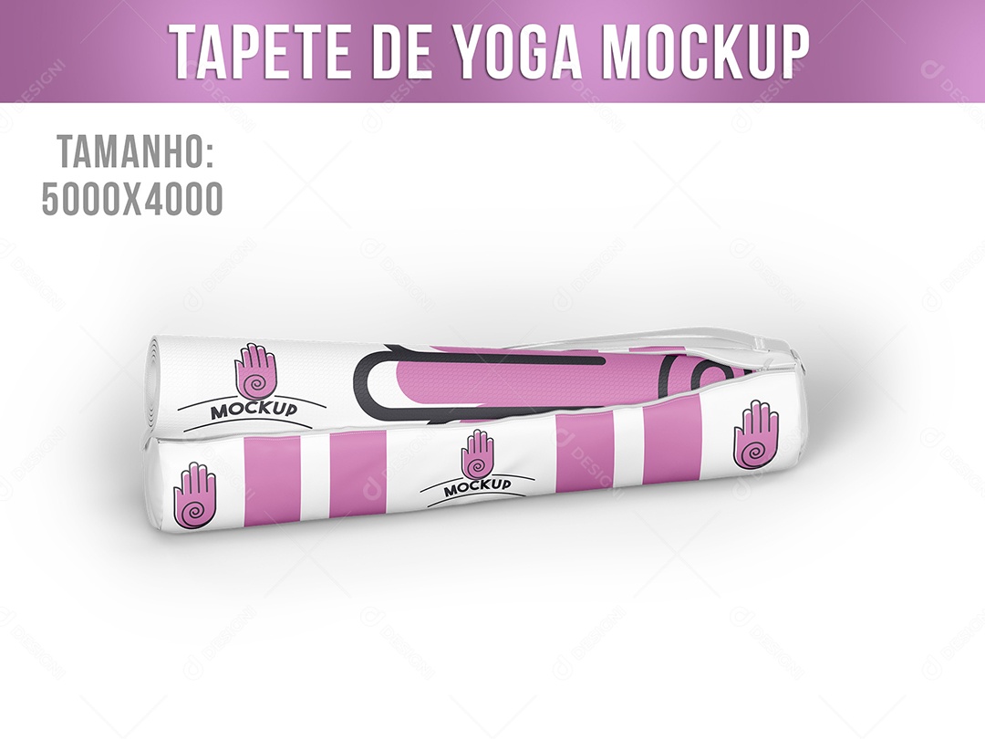 Tempete de Yoga Mockup PSD Editável