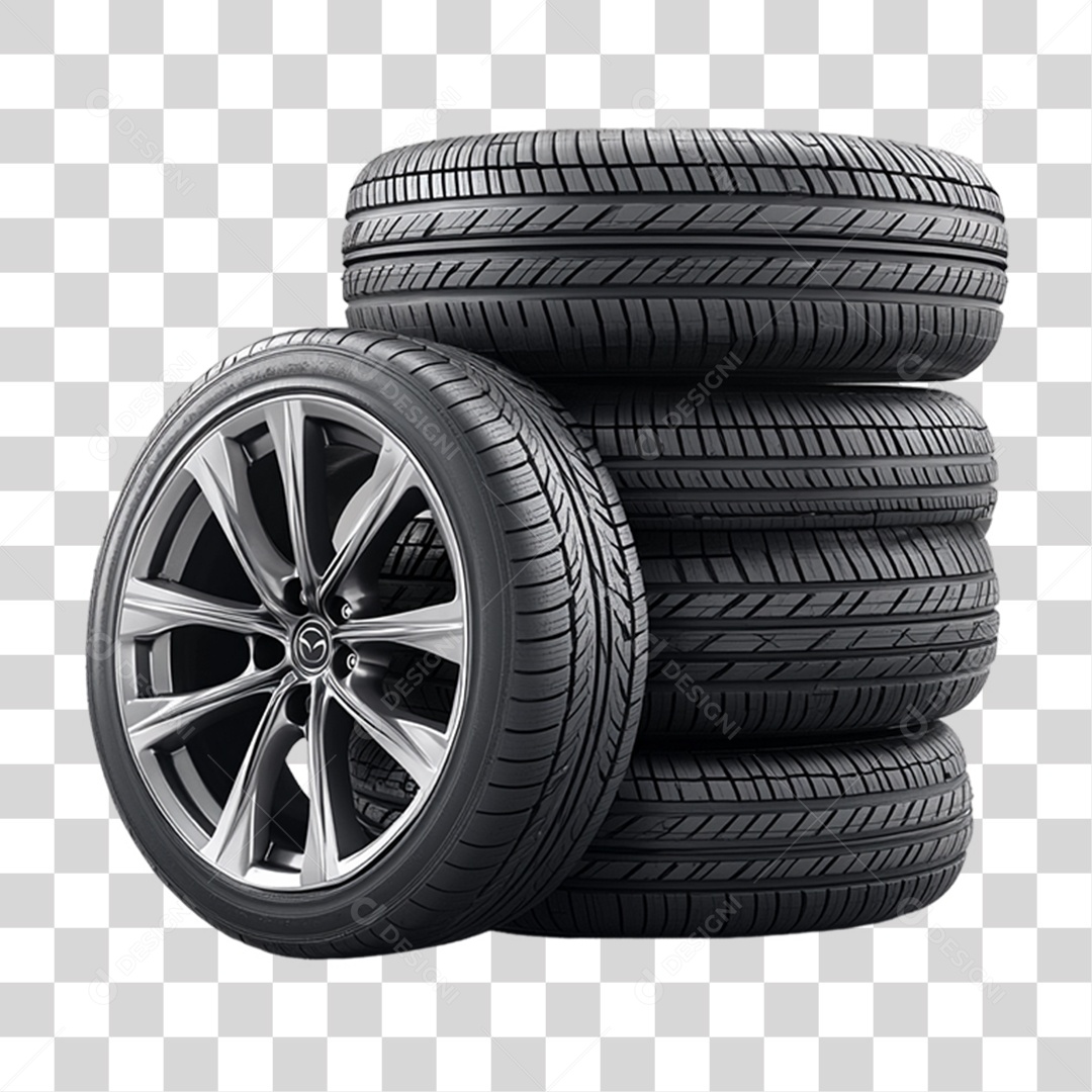 Peças Rodas de Carro PNG Transparente