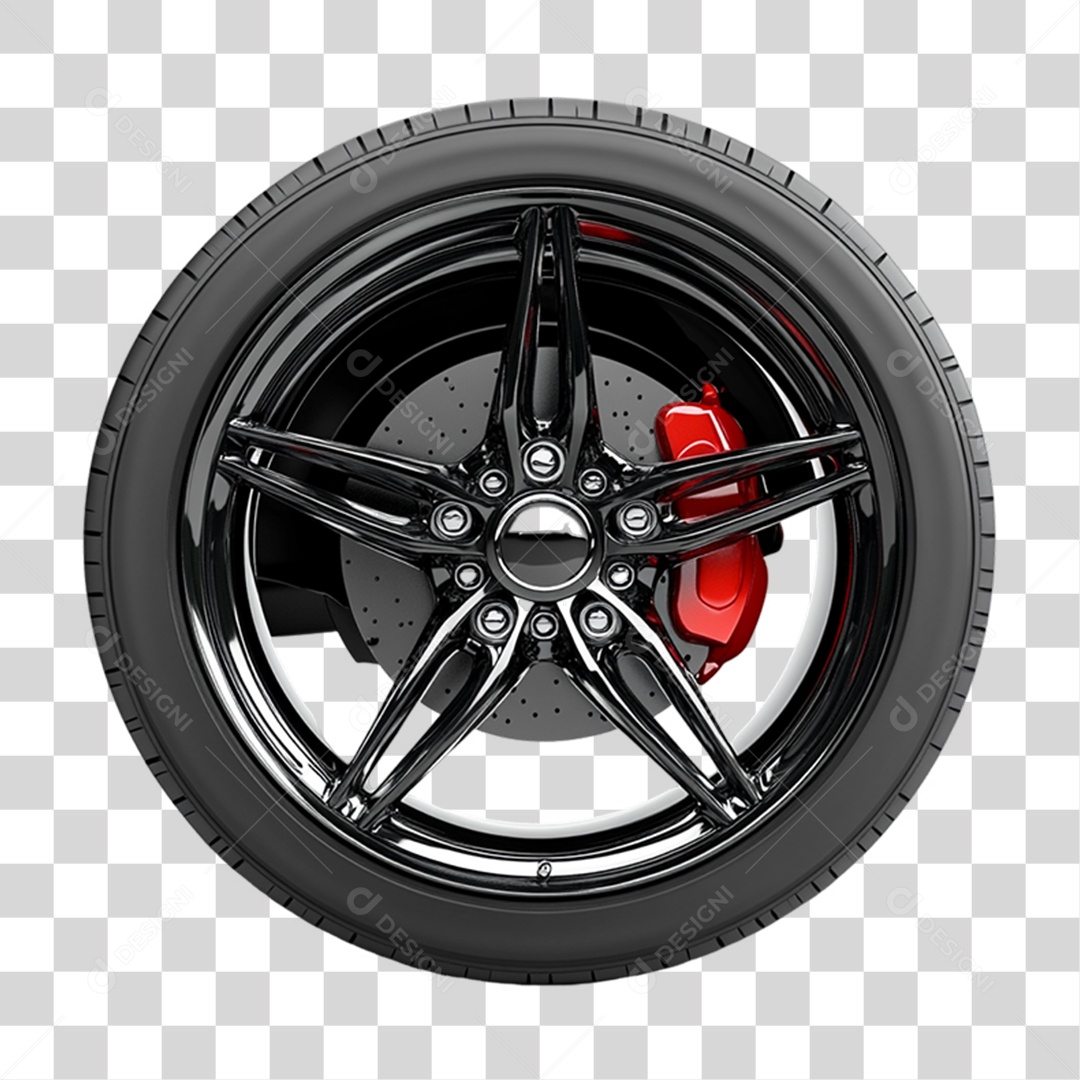 Peças Roda de Carro PNG Transparente