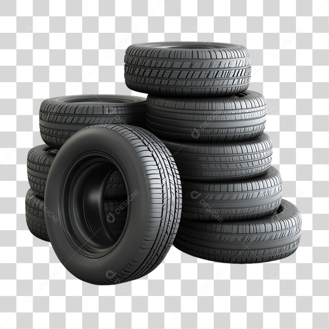 Pneus Carro PNG Transparente