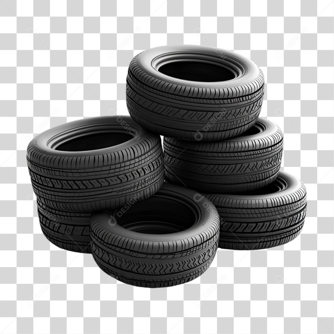 Pneus Carro PNG Transparente