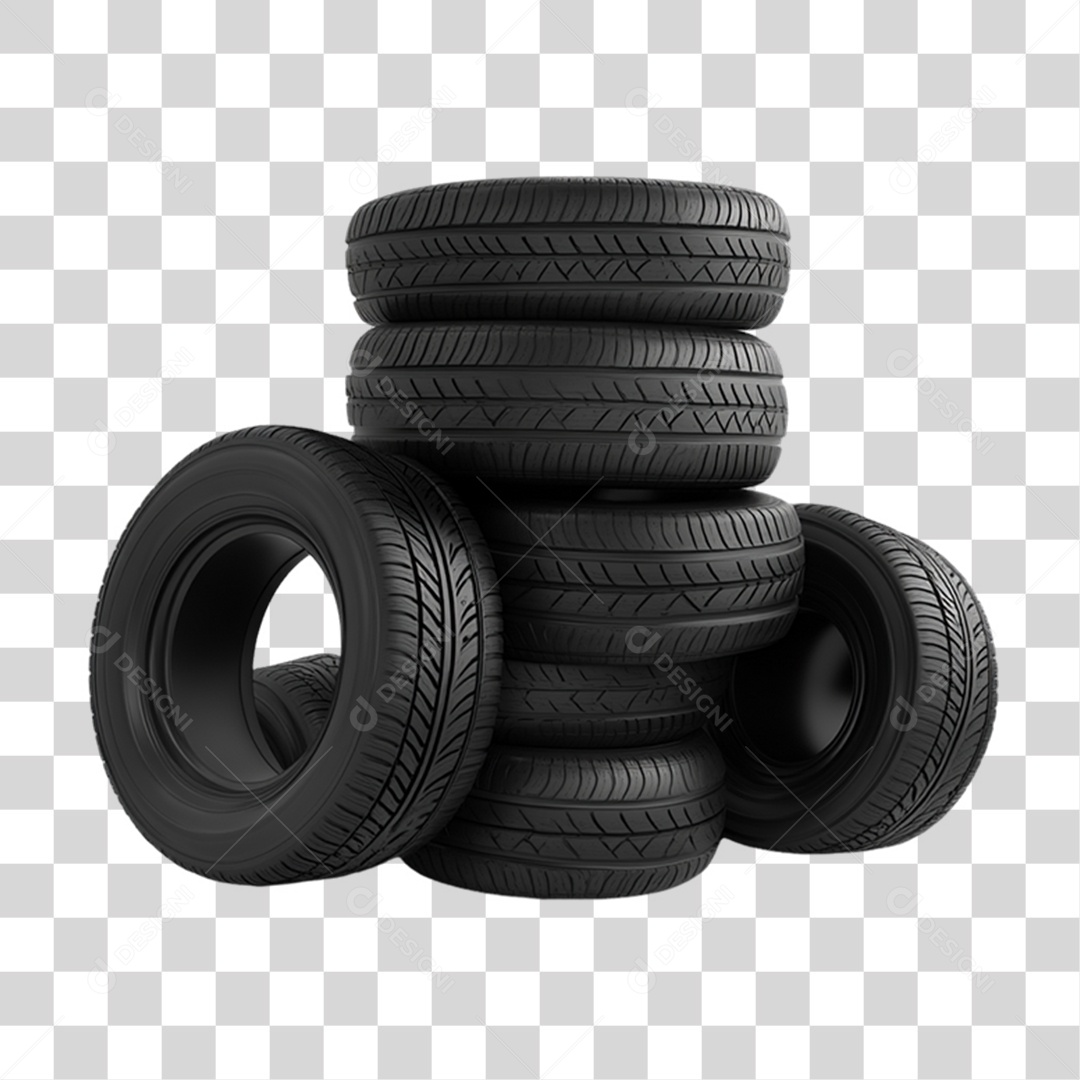 Peças Pneus Carro PNG Transparente