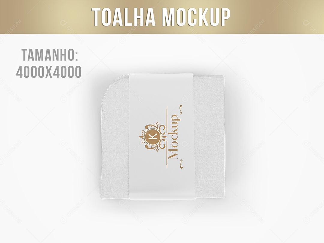 Mockup De Toalha PSD Editável