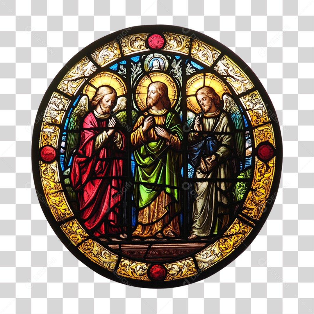 Vidro de Igreja Janela PNG Transparente