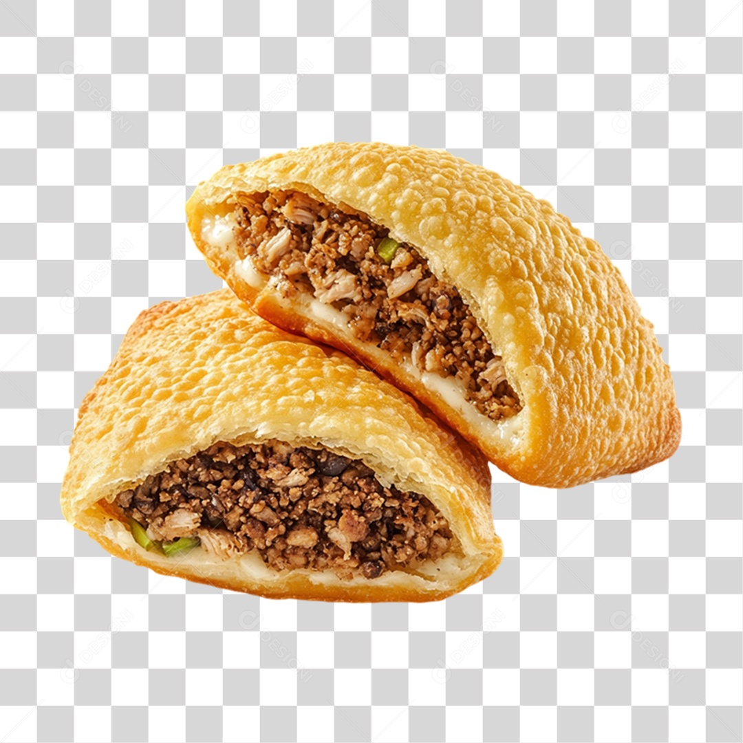 Cesta com Salgados Lanche PNG Transparente