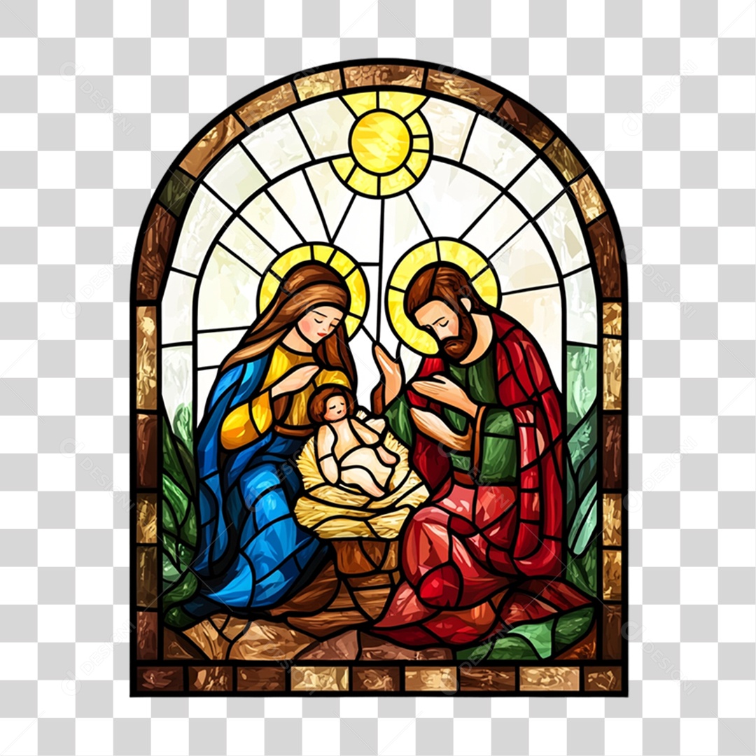 Vidro de Igreja Janela PNG Transparente