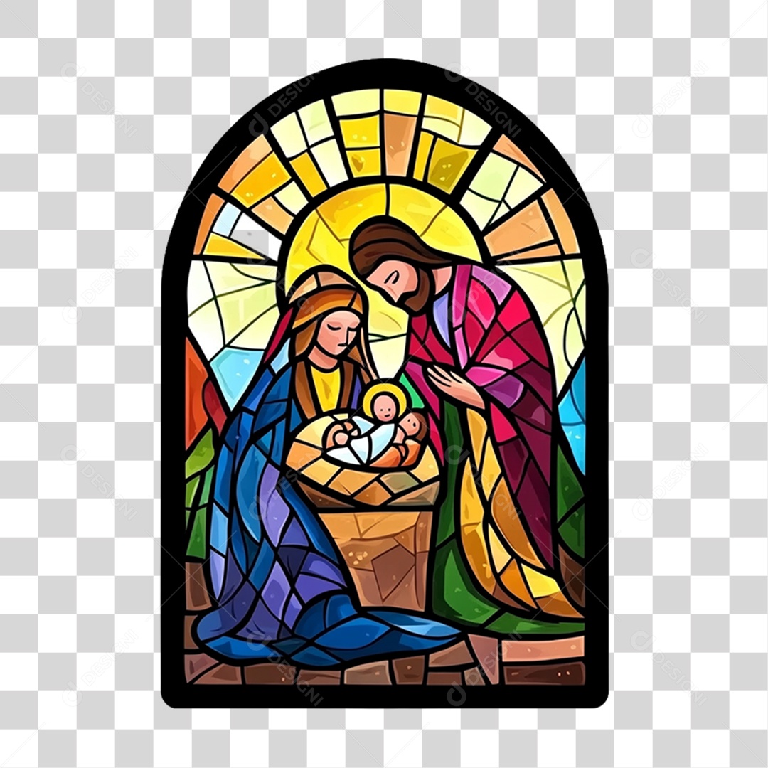 Vidro de Igreja Janela PNG Transparente