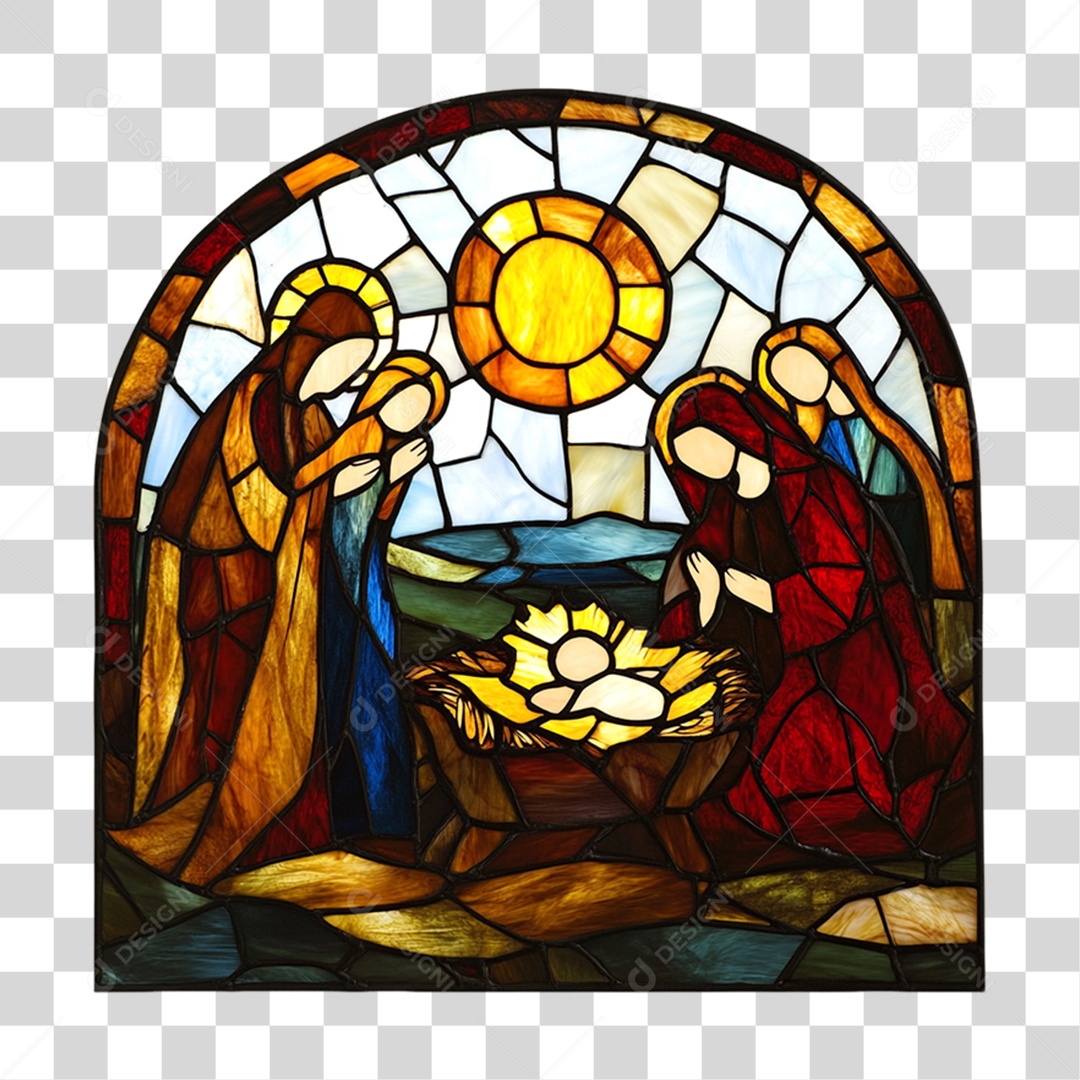 Vidro de Igreja Janela PNG Transparente