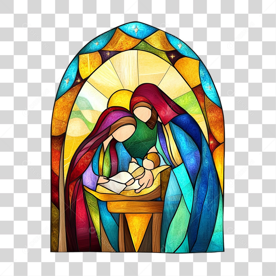 Vidro de Igreja Janela PNG Transparente