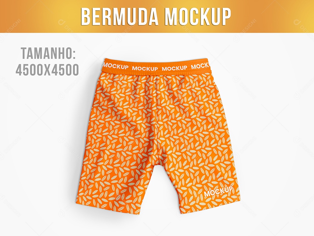 Bermuda Mockup PSD Editável