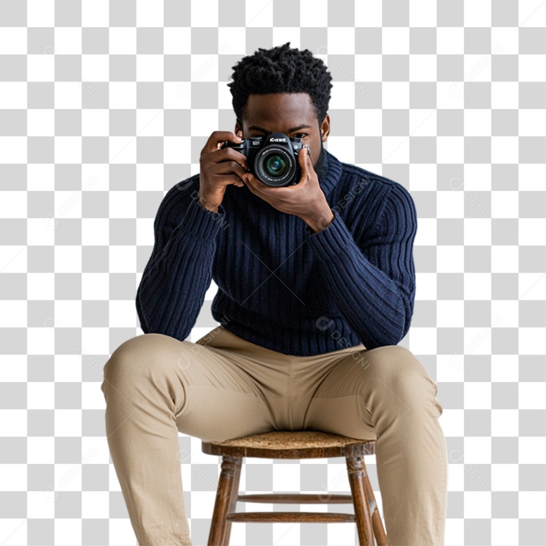 Homem Fotógrafo PNG Transparente