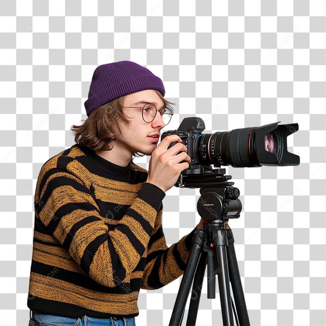 Homem Fotógrafo PNG Transparente