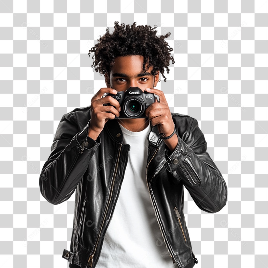 Homem Fotógrafo PNG Transparente