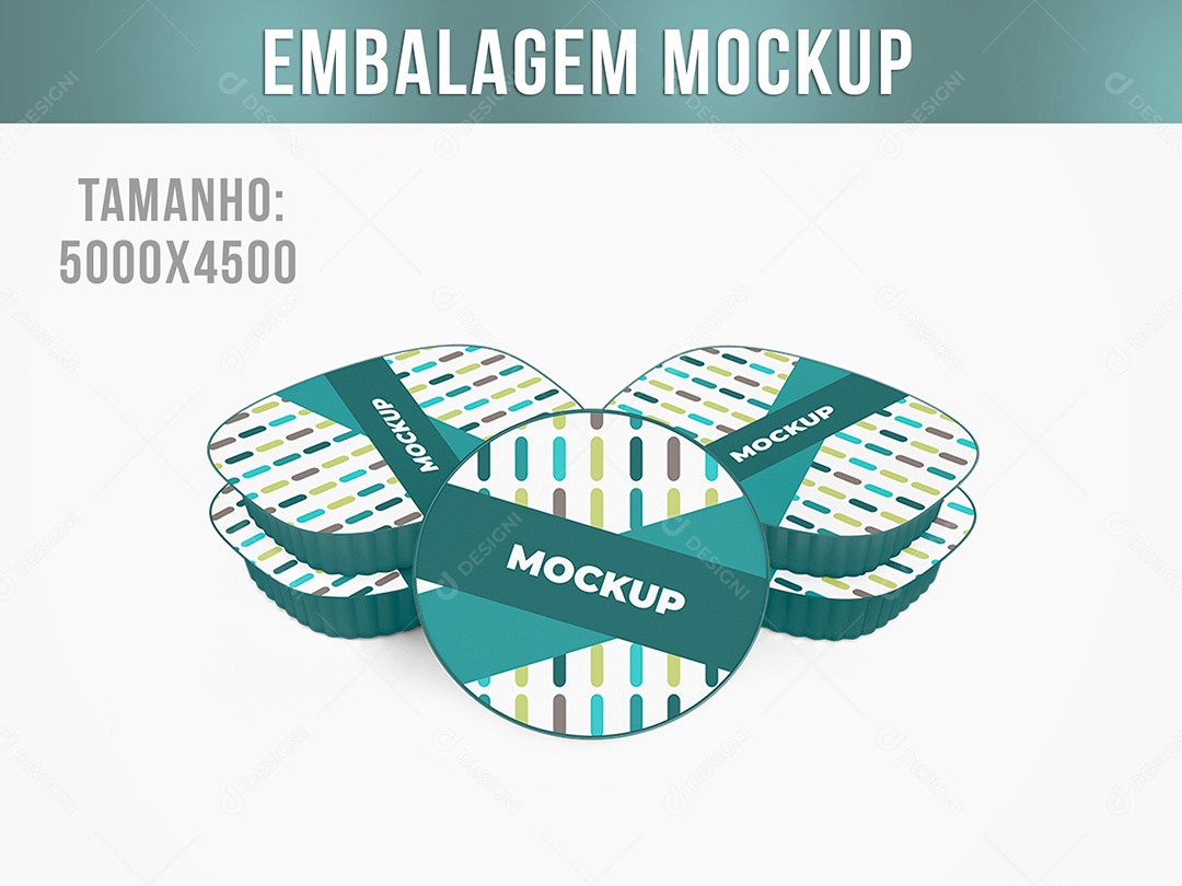 Embalagem Mockup PSD Editável