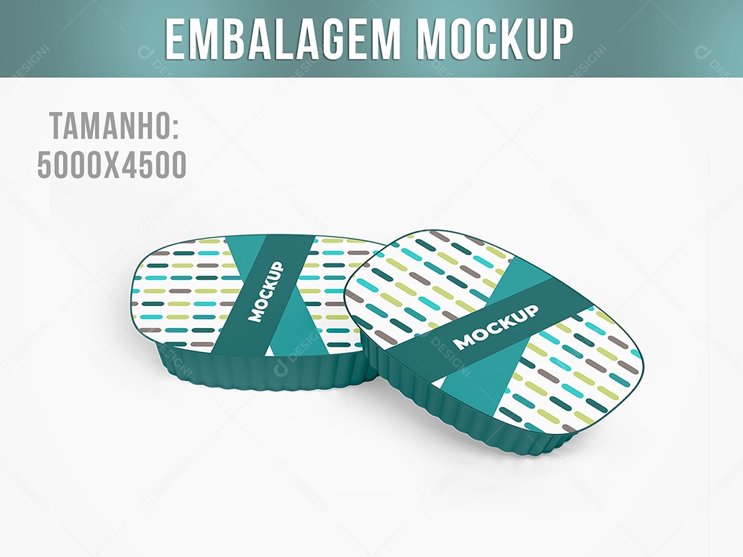 Embalagem Mockup PSD Editável