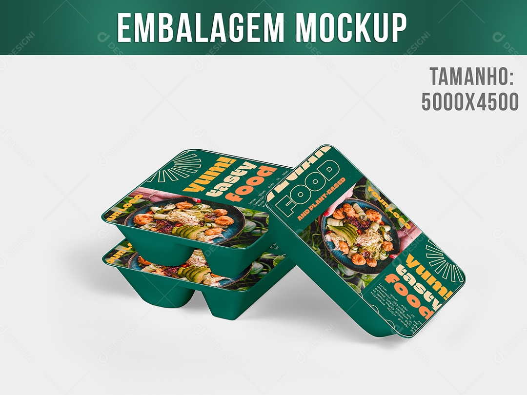 Embalagem Mockup PSD Editável