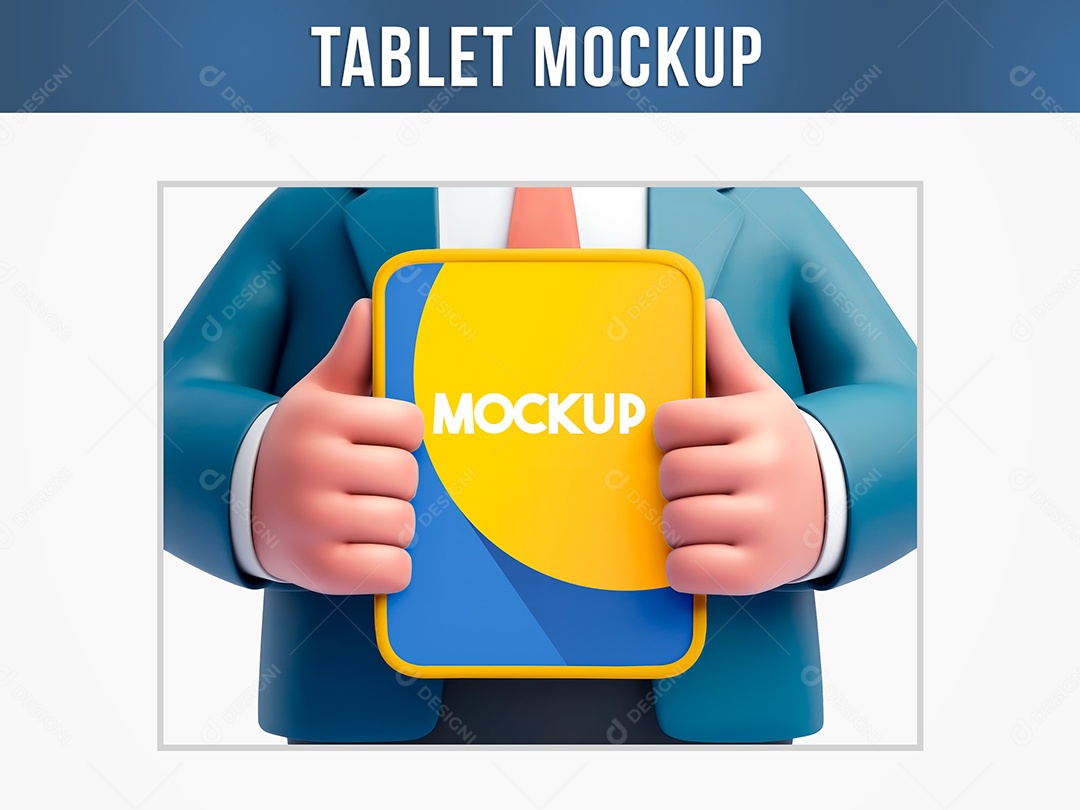 Tablet Mockup PSD Editável