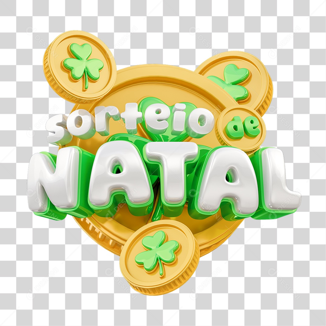 Sorteio de Natal PNG Transparente