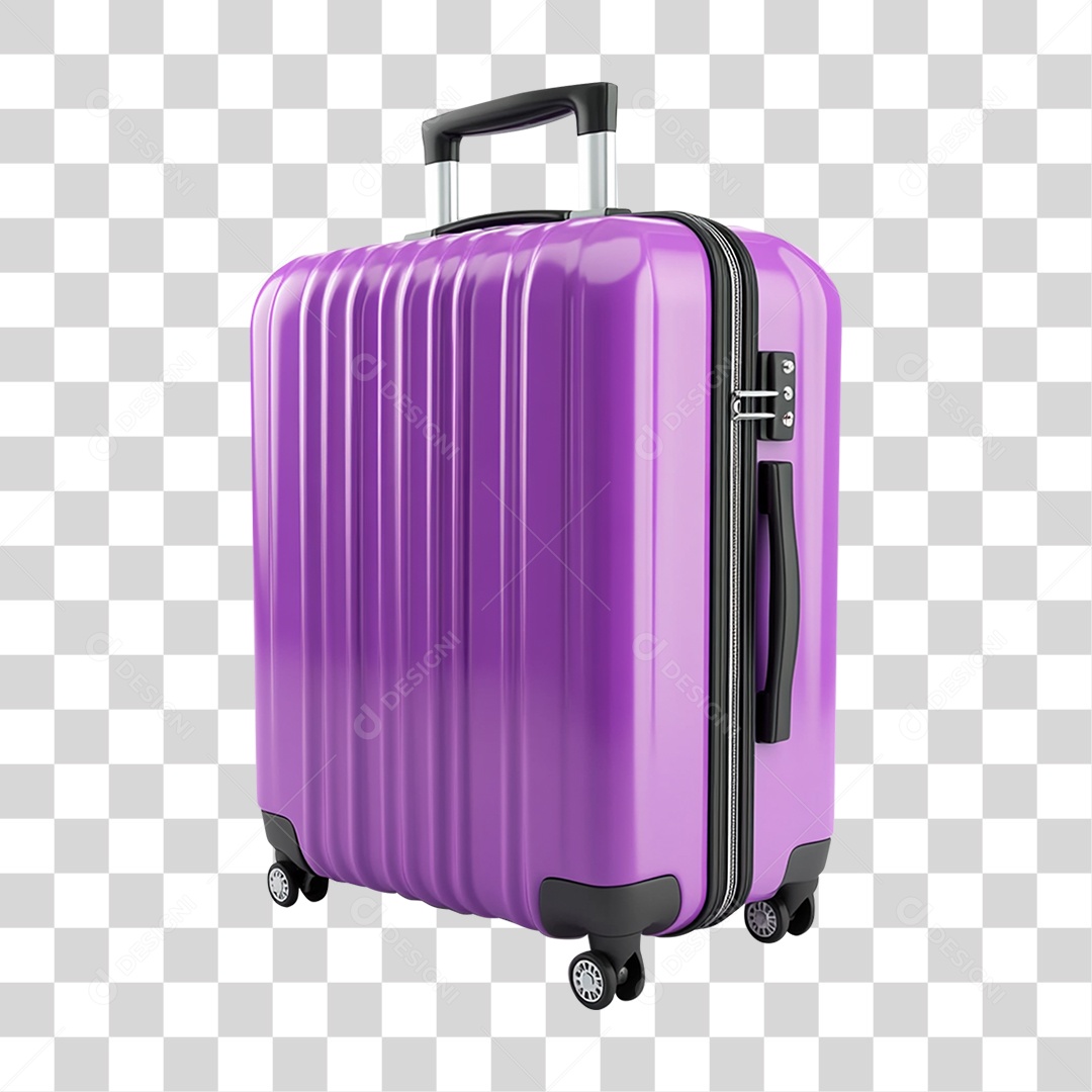 Mala de Viagem Passeio PNG Transparente