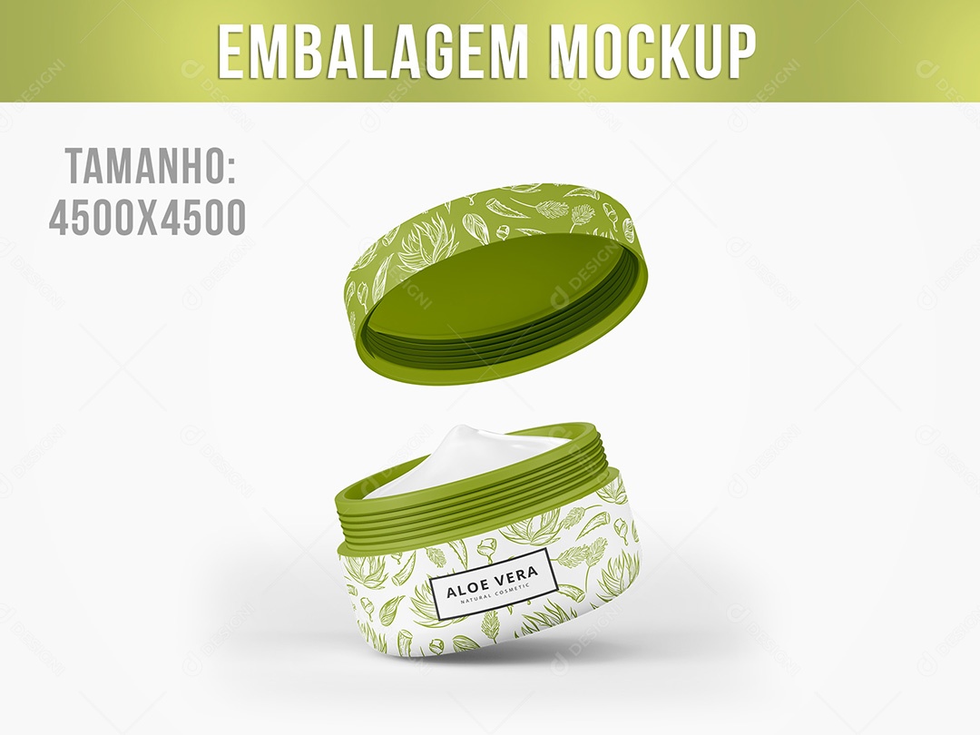 Embalagem Mockup PSD Editável